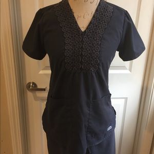 Charcoal Grey’s Anatomy Scrub Set